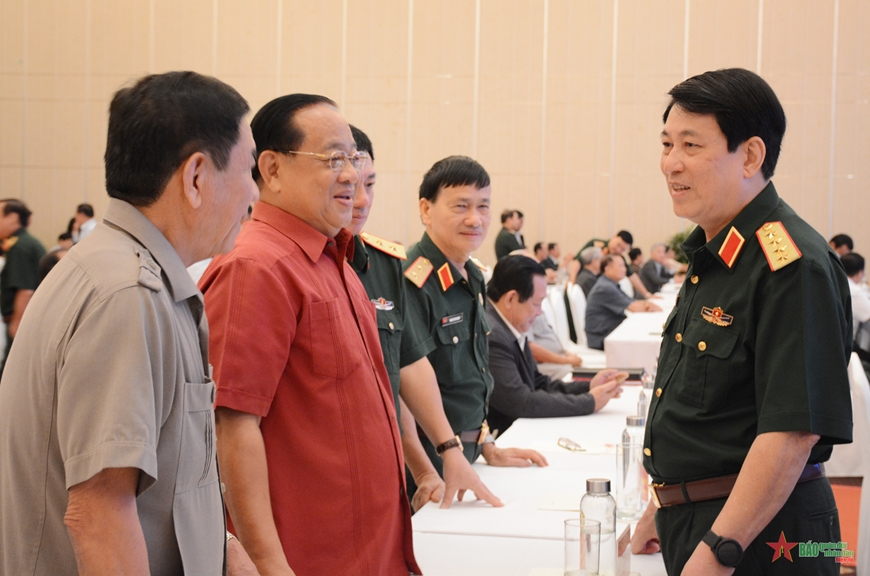 Quân ủy Trung ương, Bộ Quốc phòng gặp mặt đại biểu cán bộ cao cấp Quân đội nghỉ hưu khu vực phía Nam